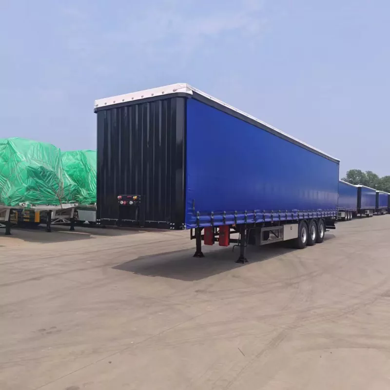 What are the uses of Tri Axle Curtain Side Trailer?