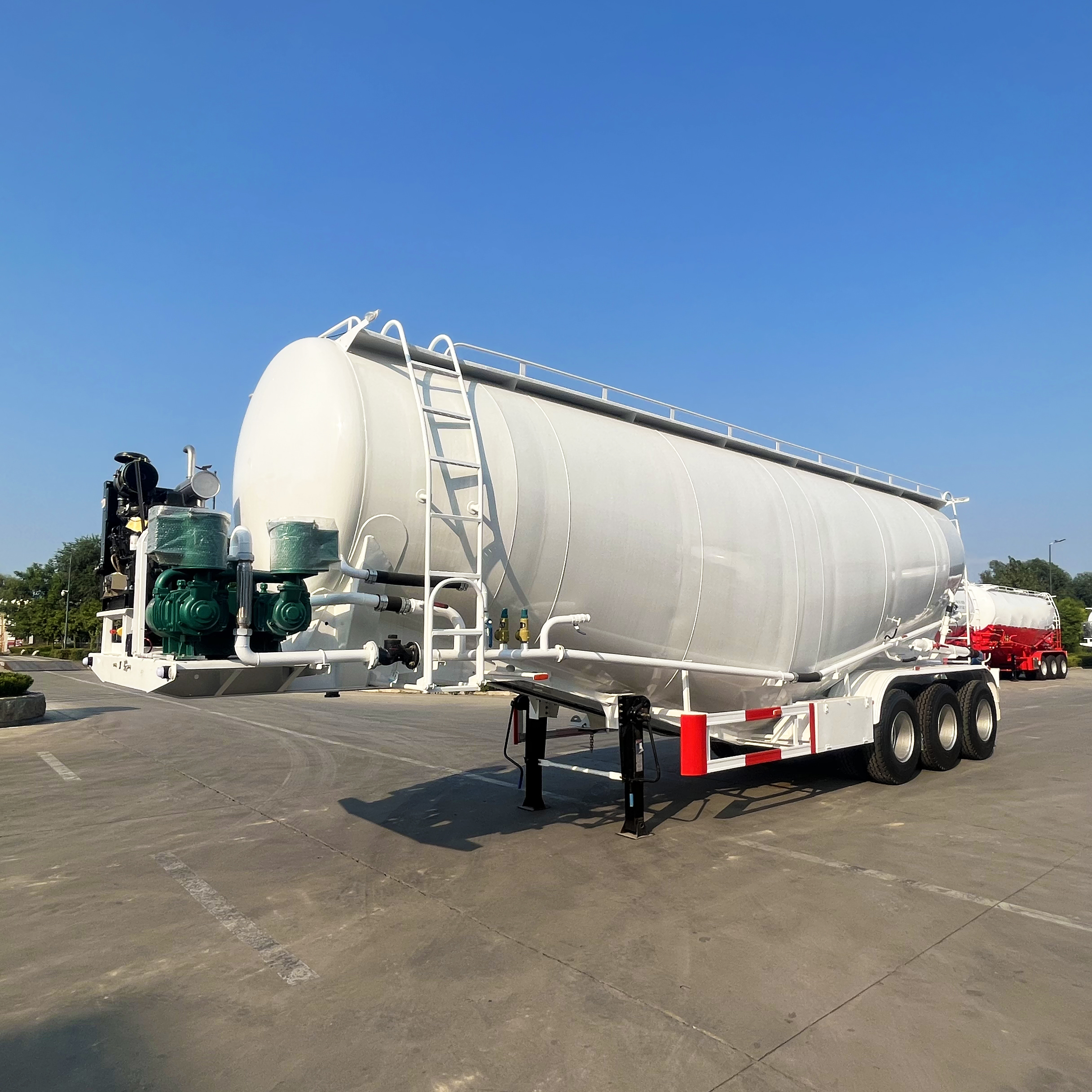 How can a Cement Tank Trailer be used?