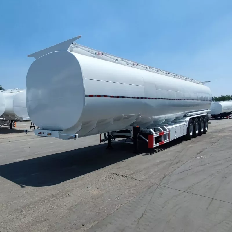 4 Axle Oil Tank Semi Trailer